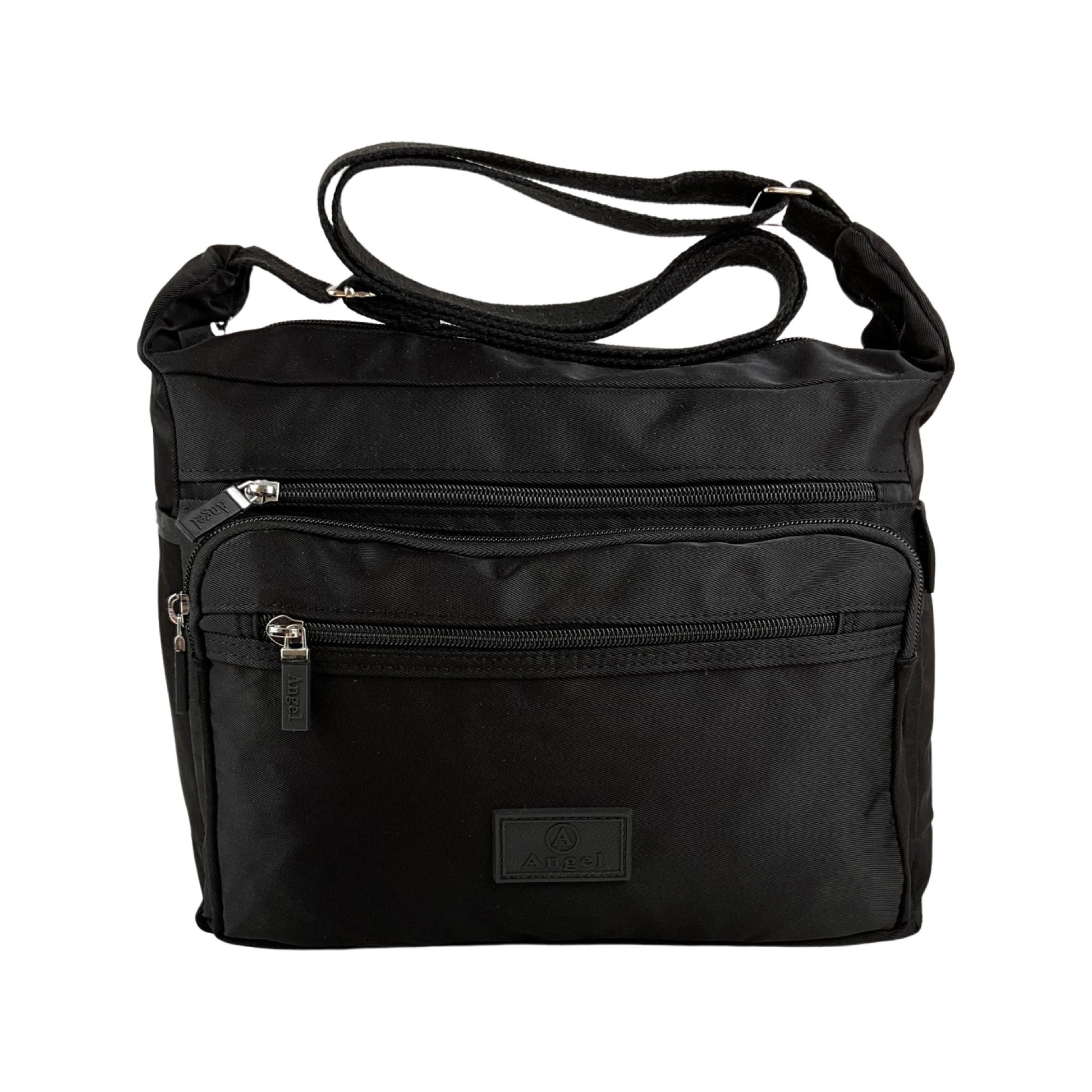 MS klassisk crossbody taske sort