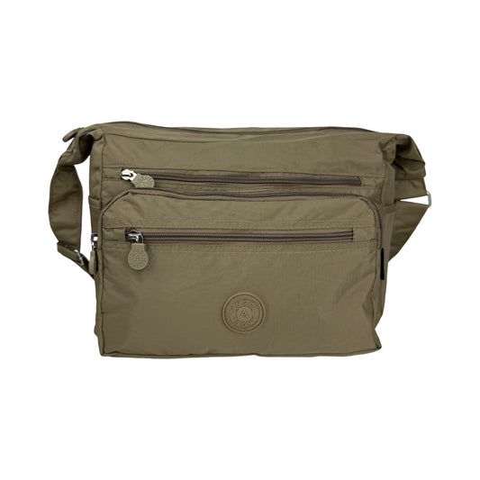 MS Klassisk Skuldertaske i Khaki | MAS SELECTION