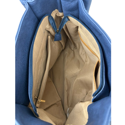 Veronica Tote Taske Mørkeblå | MAS SELECTION
