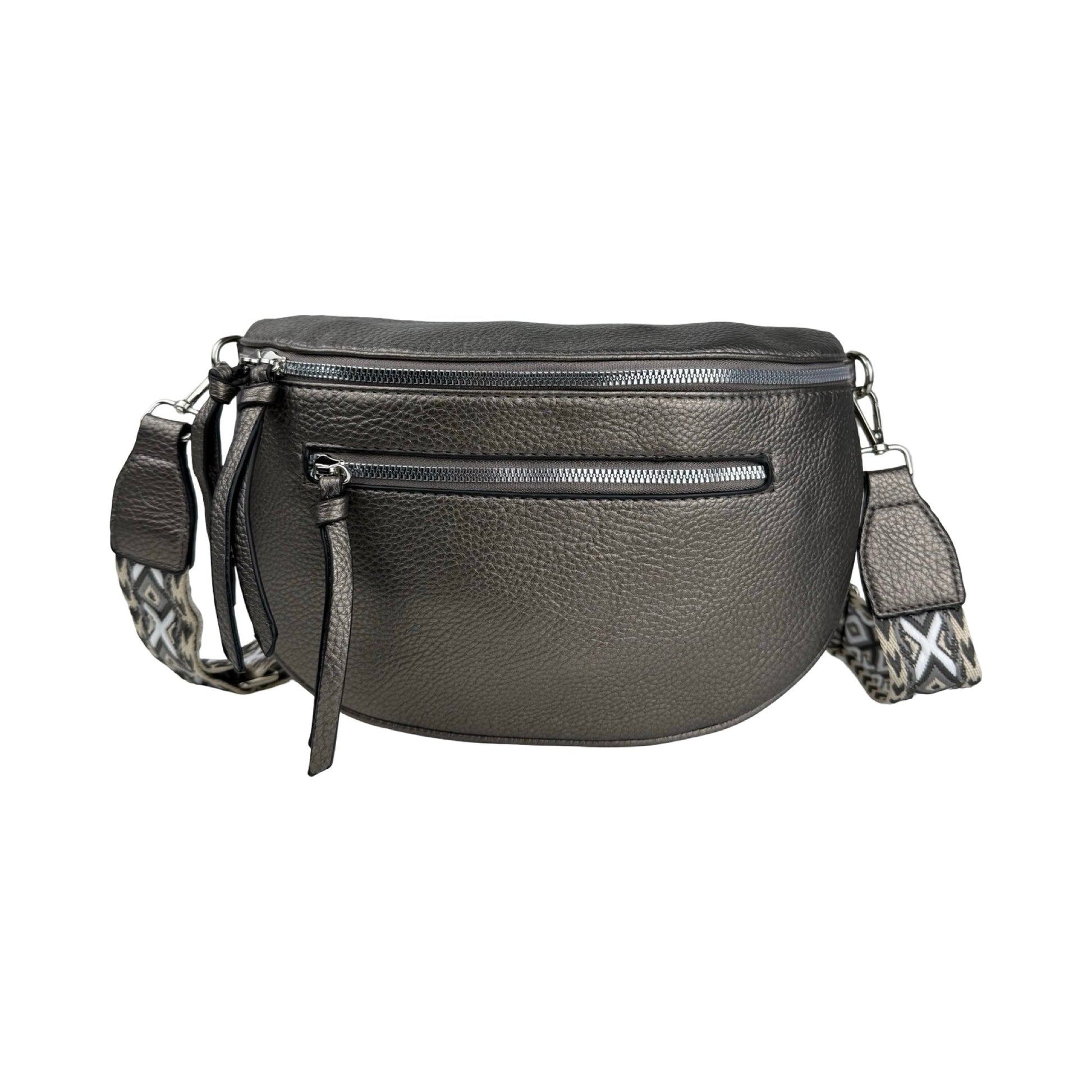 MAS SELECTION MS Bumbag forside i sølv
