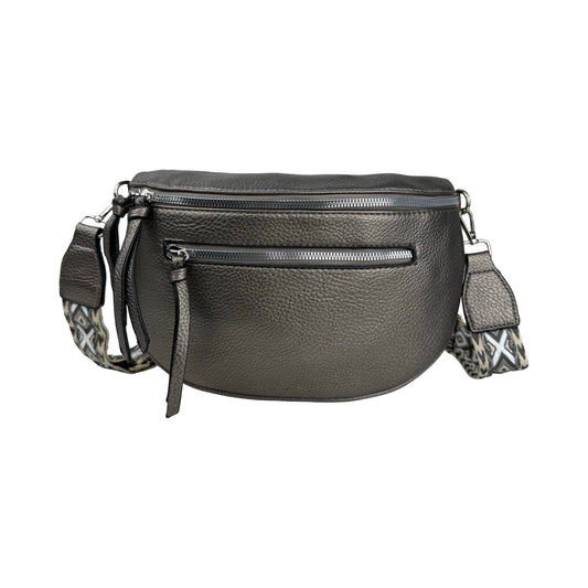 MAS SELECTION MS Bumbag forside i sølv