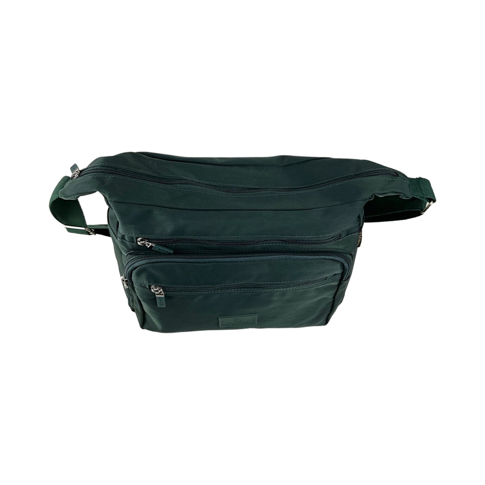 MS Klassisk Skuldertaske/Crossbody Mørkegrøn| MAS SELECTION