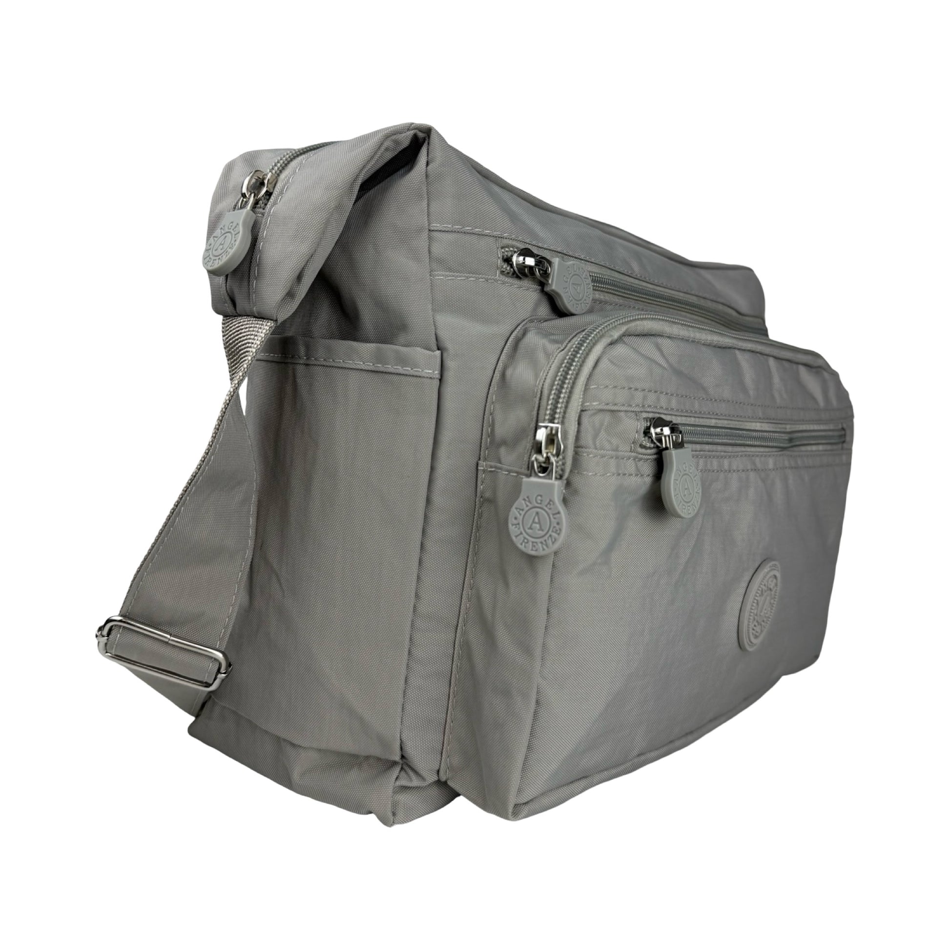 MS Klassisk Skuldertaske i Lysegrå | MAS SELECTION