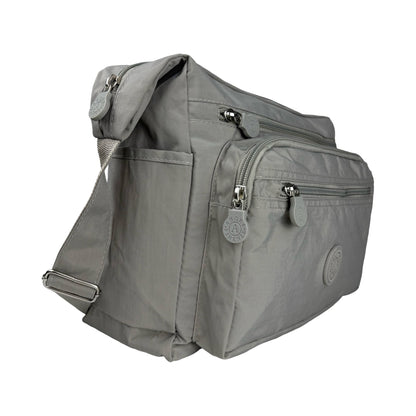 MS Klassisk Skuldertaske i Lysegrå | MAS SELECTION