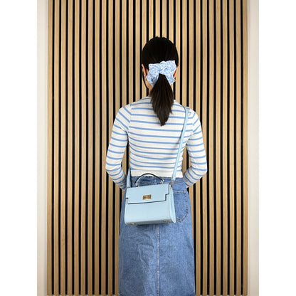 Vittoria crossbody-minitaske hvid| MAS SELECTION
