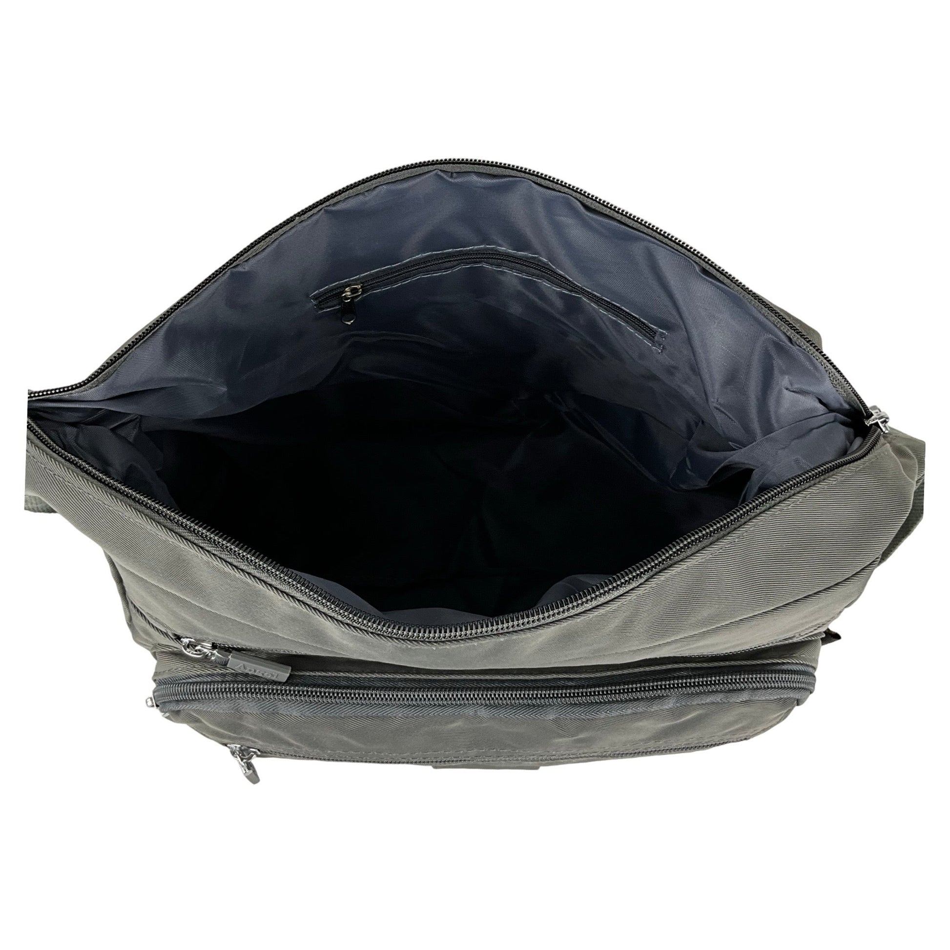 MS klassisk Skuldertaske/crossbody grå| MAS SELECTION