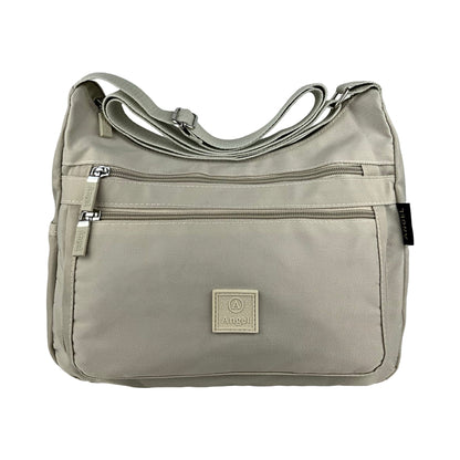 MS Skuldertaske/Crossbody Creme| MAS SELECTION
