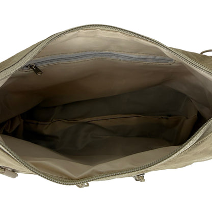 Freja Vandafvisende Skuldertaske i Khaki