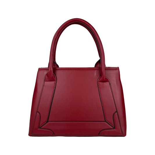 Cecilie Store Håndtaske Rød | MAS SELECTION