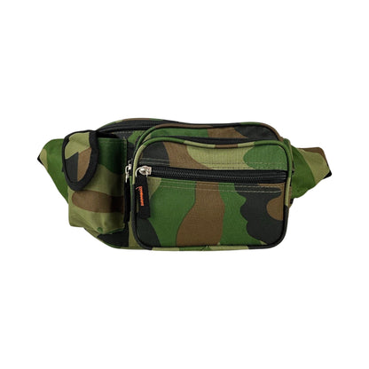 Funktionel Bæltetaske Camouflage Grøn