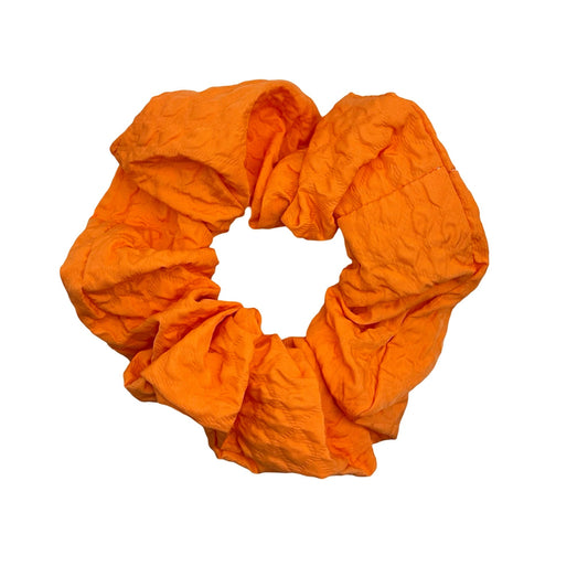 Ensfarvet Scrunchie Orange| MAS SELECTION