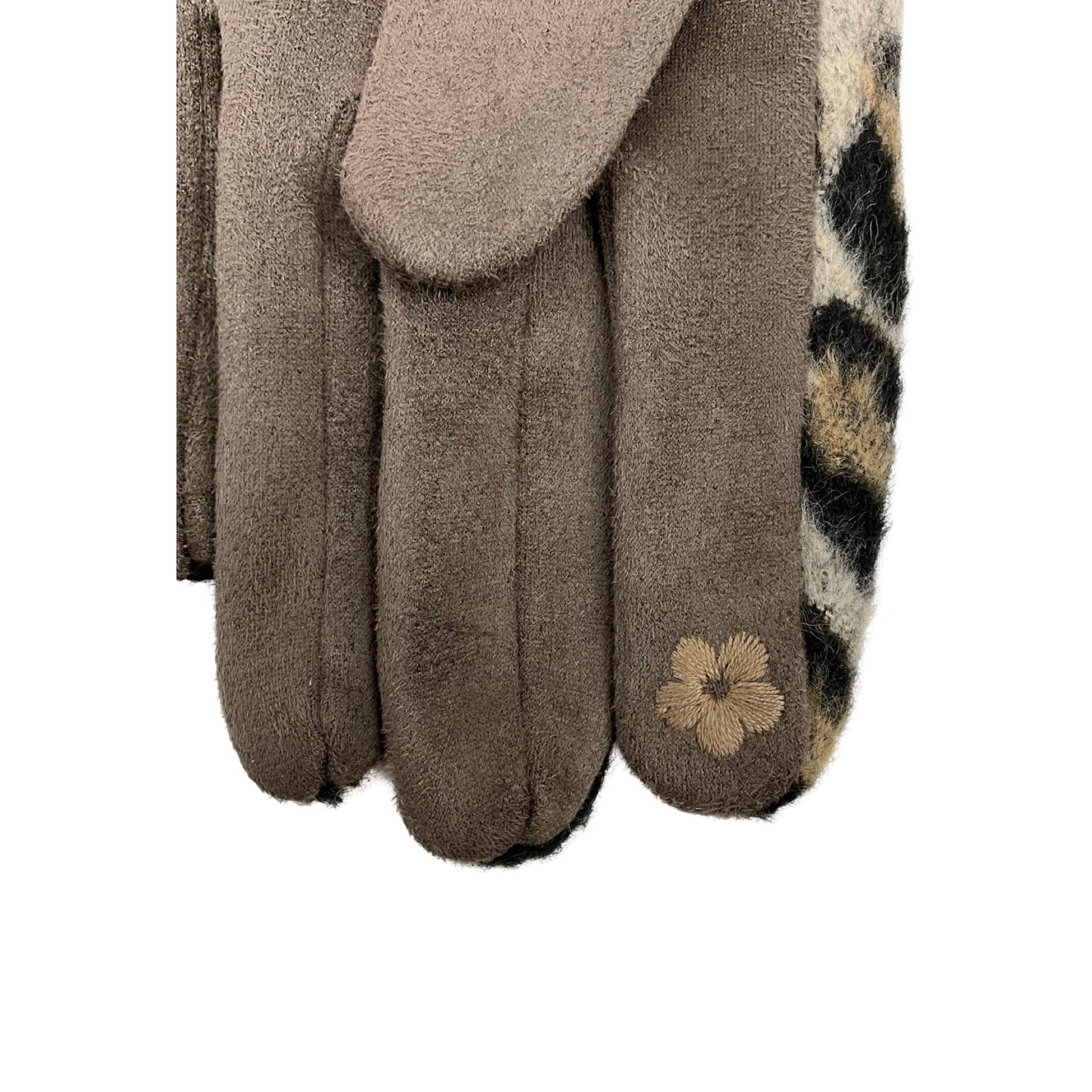 Leopard Handsker Cederbrun| MAS SELECTION