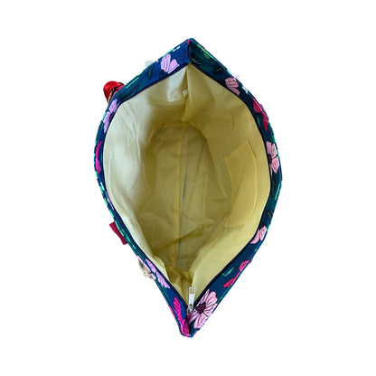 Blomstrende Stor Shopper Gul