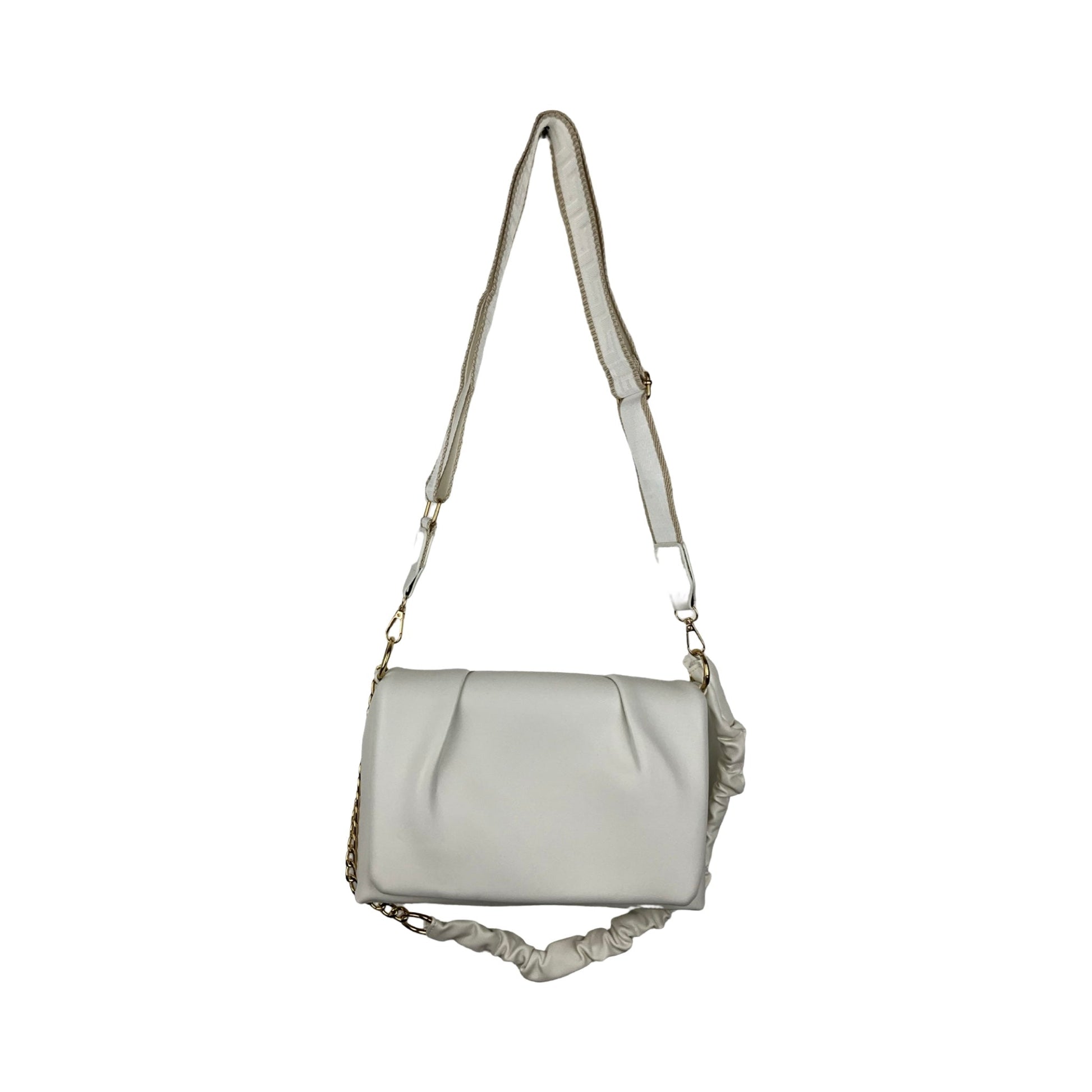 Elisa Skuldertaske Hvid| MAS SELECTION