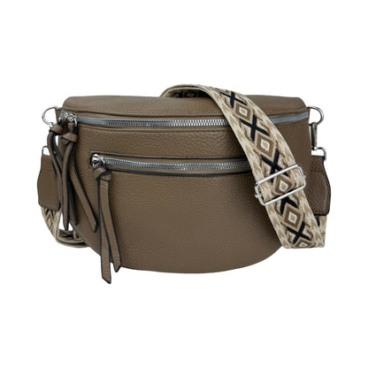 MAS SELECTION MS Bumbag med rem forside i khaki