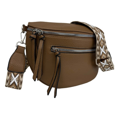 MAS SELECTION MS Bumbag side i Mudderfarve