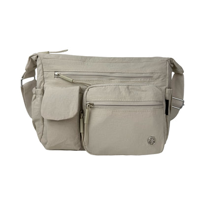 Amelie Skuldertaske i Beige | MAS SELECTION