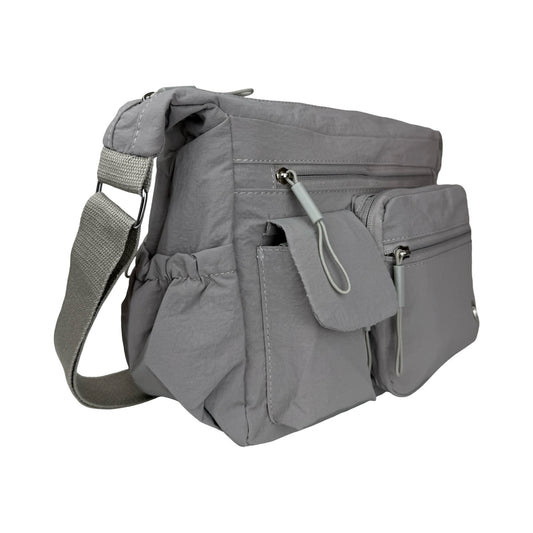 Amelie Skuldertaske i Lysegrå | MAS SELECTION