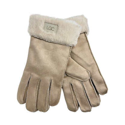 Ulla Handsker i Beige