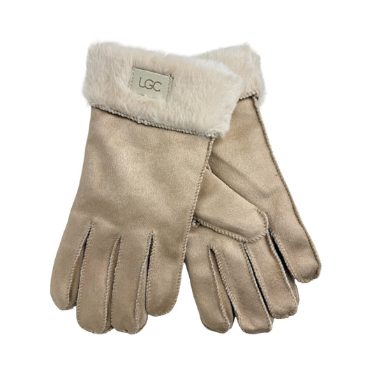 Ulla Handsker i Beige