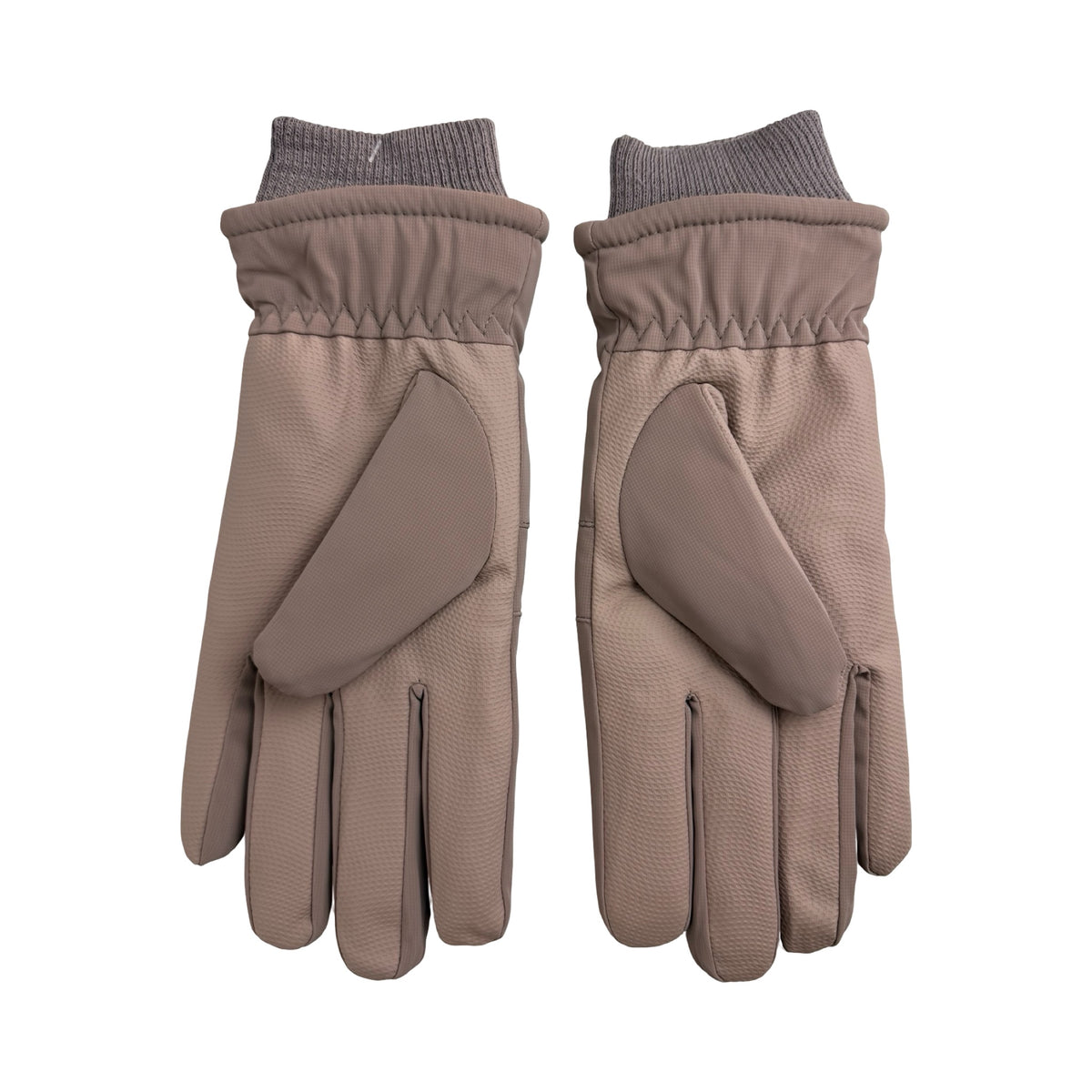 Vandafvisende Vinterhandsker med Blødt Fleecefor i Beige