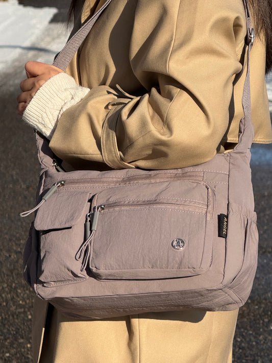 Amelie Skuldertaske i Lilla | MAS SELECTION