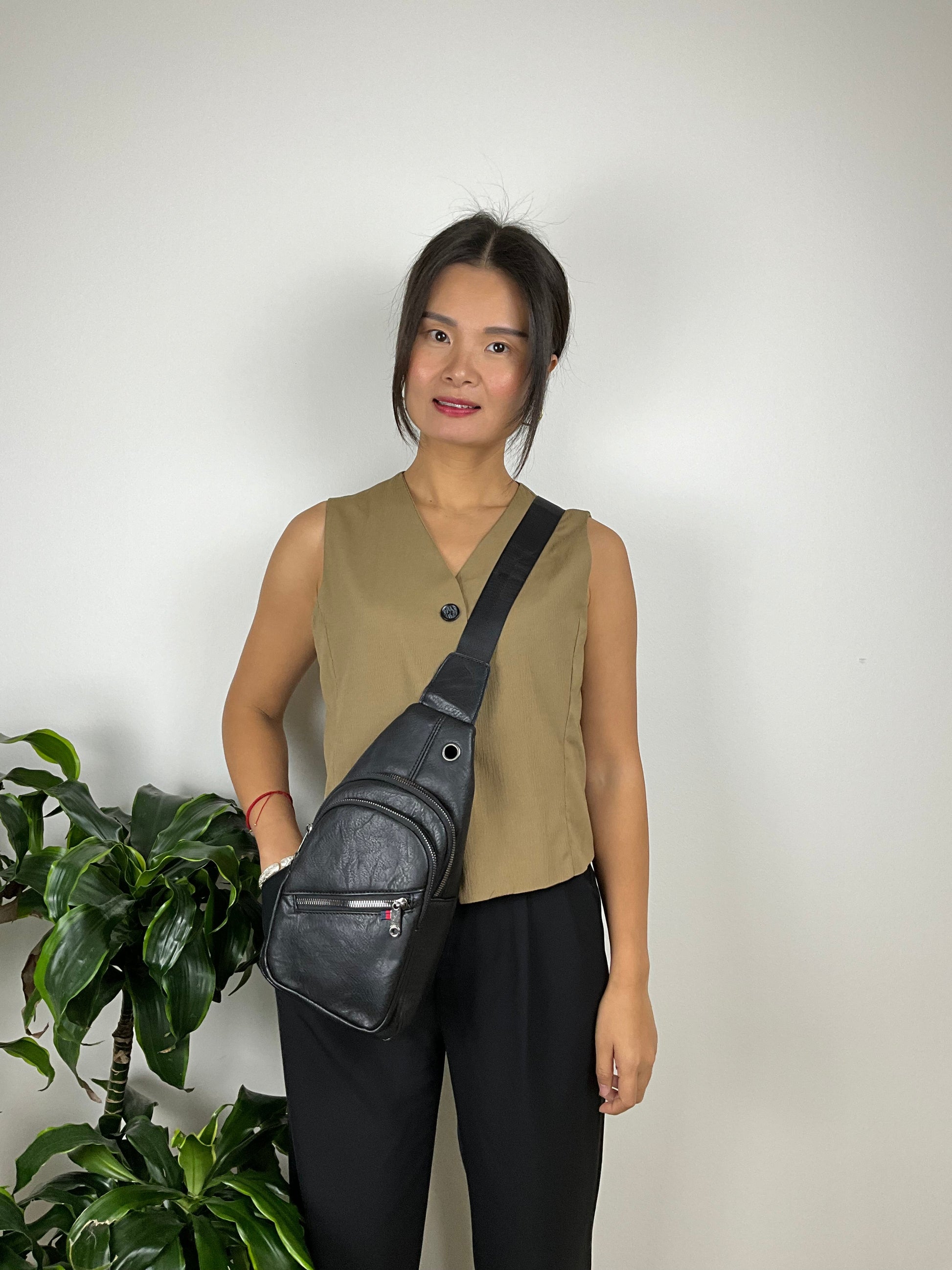Slyngetaske Sort| MAS SELECTION