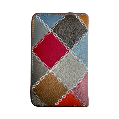 Mellemstor Damepung i Ægte Læder