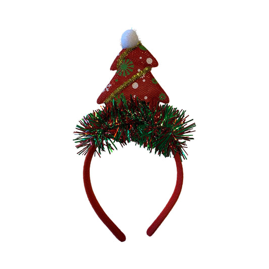 Juletræ Hårbøjle med Snebold| MAS SELECTION