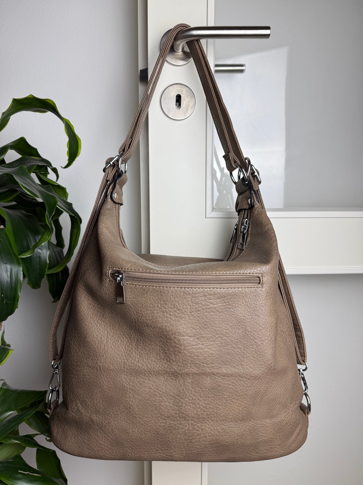 Multifunktionel Rygsæk og Skuldertaske Khaki