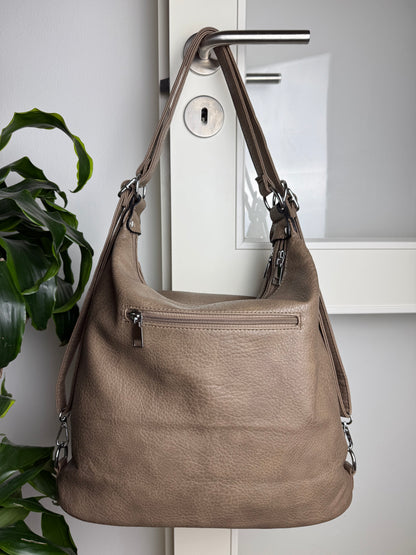 Multifunktionel Rygsæk og Skuldertaske Khaki