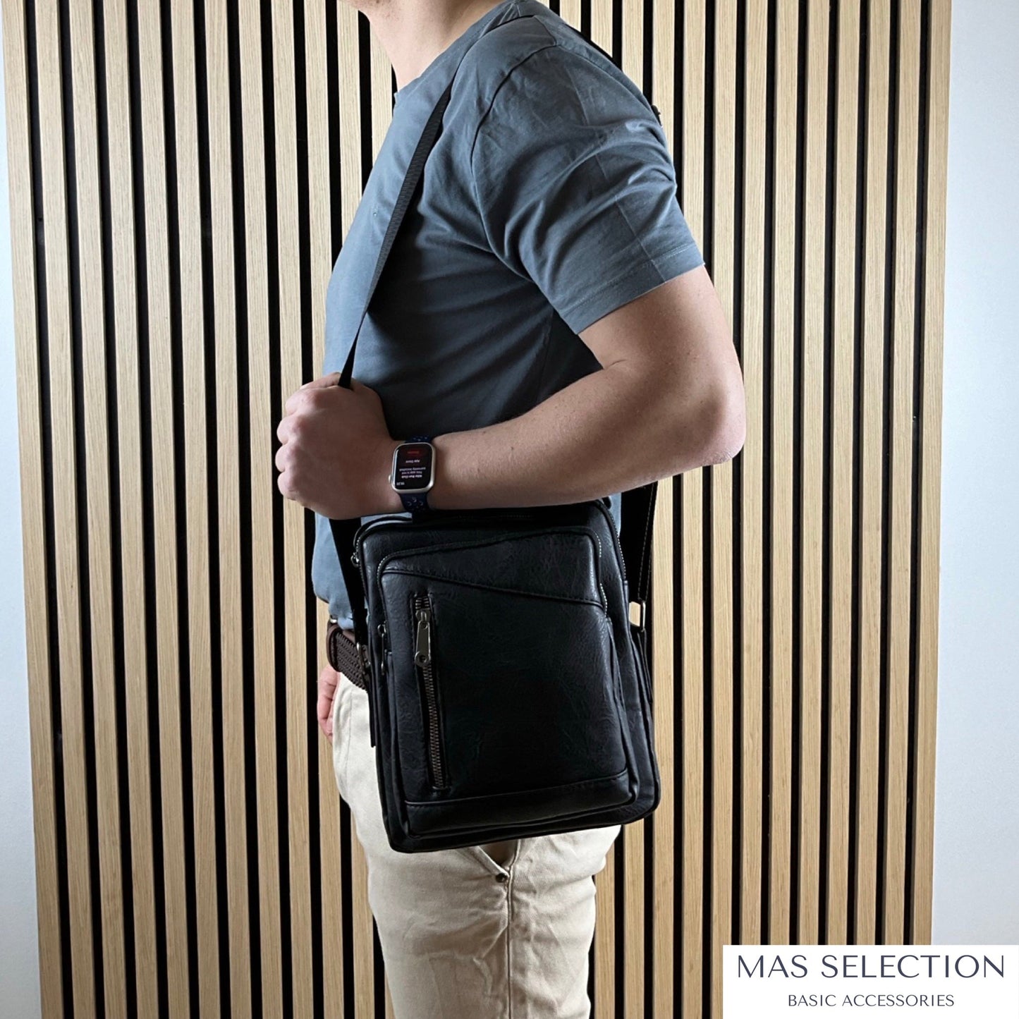 Messengertaske Sort| MAS SELECTION