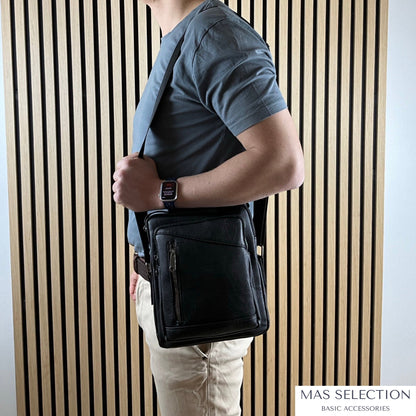 Messengertaske Sort| MAS SELECTION