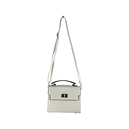 Vittoria crossbody-minitaske hvid| MAS SELECTION