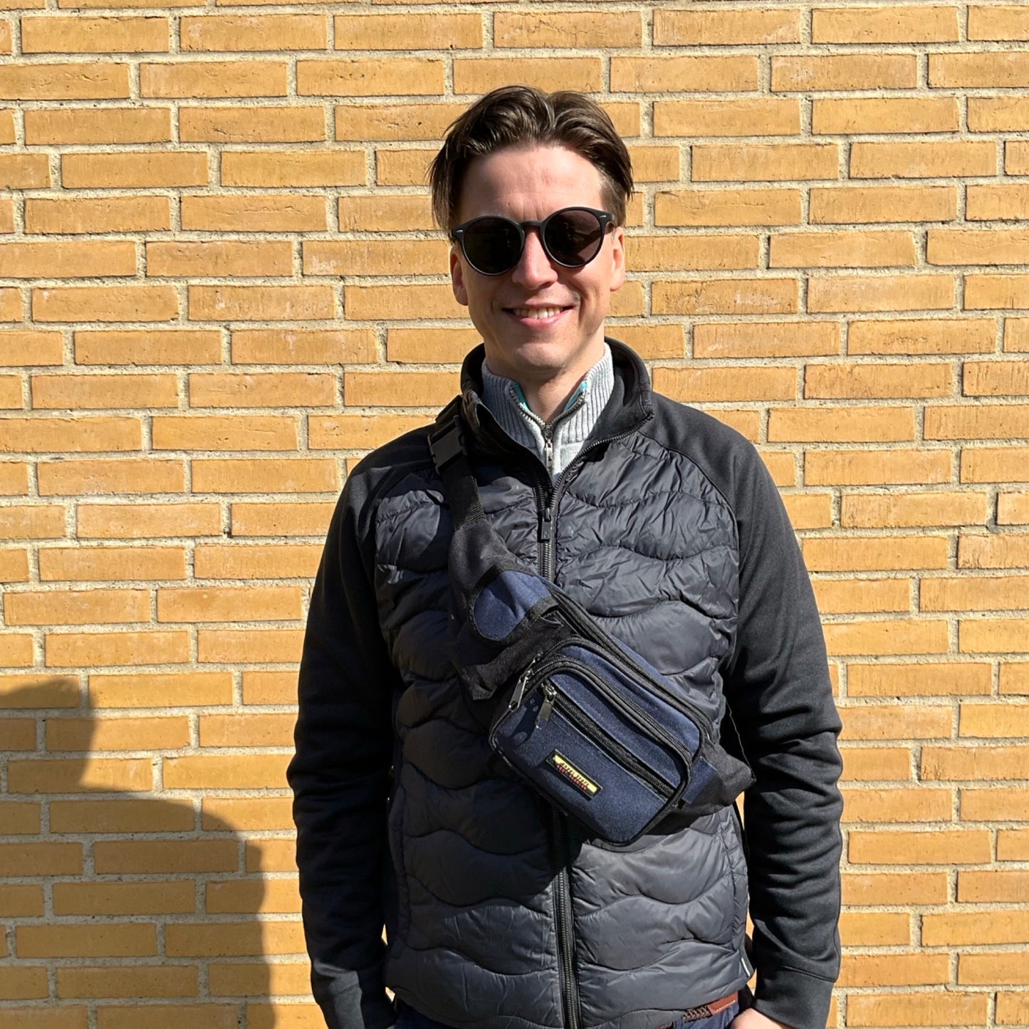 Funktionel Bæltetaske Sort og Grøn