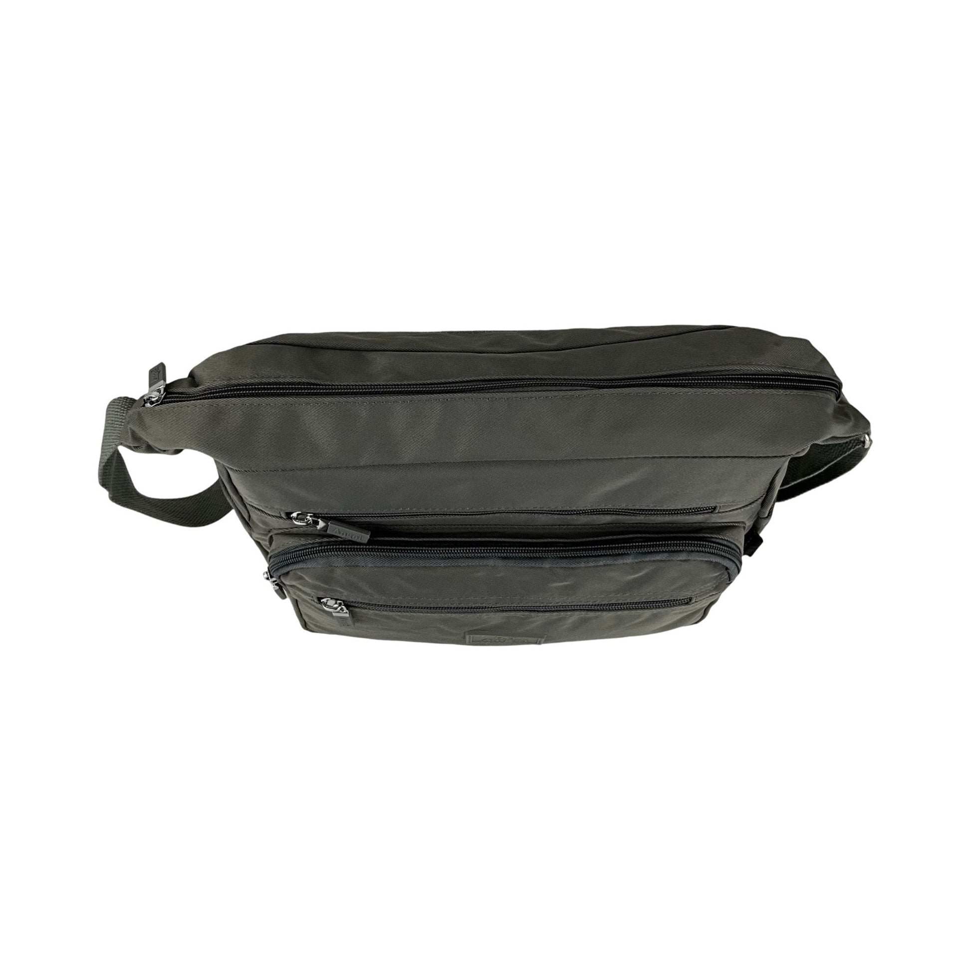 MS klassisk Skuldertaske/crossbody grå| MAS SELECTION
