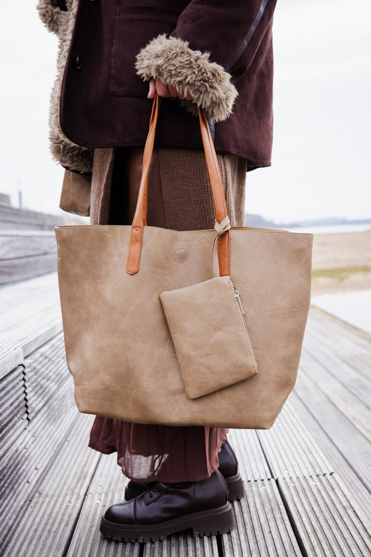 Veronica 3 i 1 Shopper Khaki