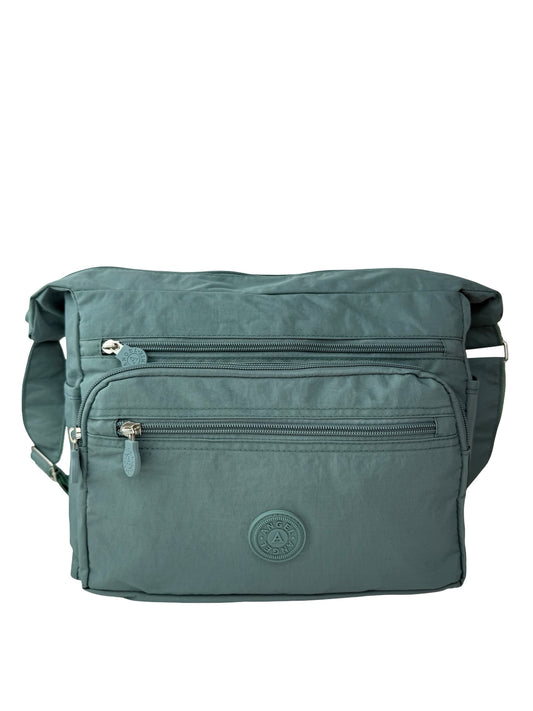 MS Klassisk Skuldertaske i Lysegrøn