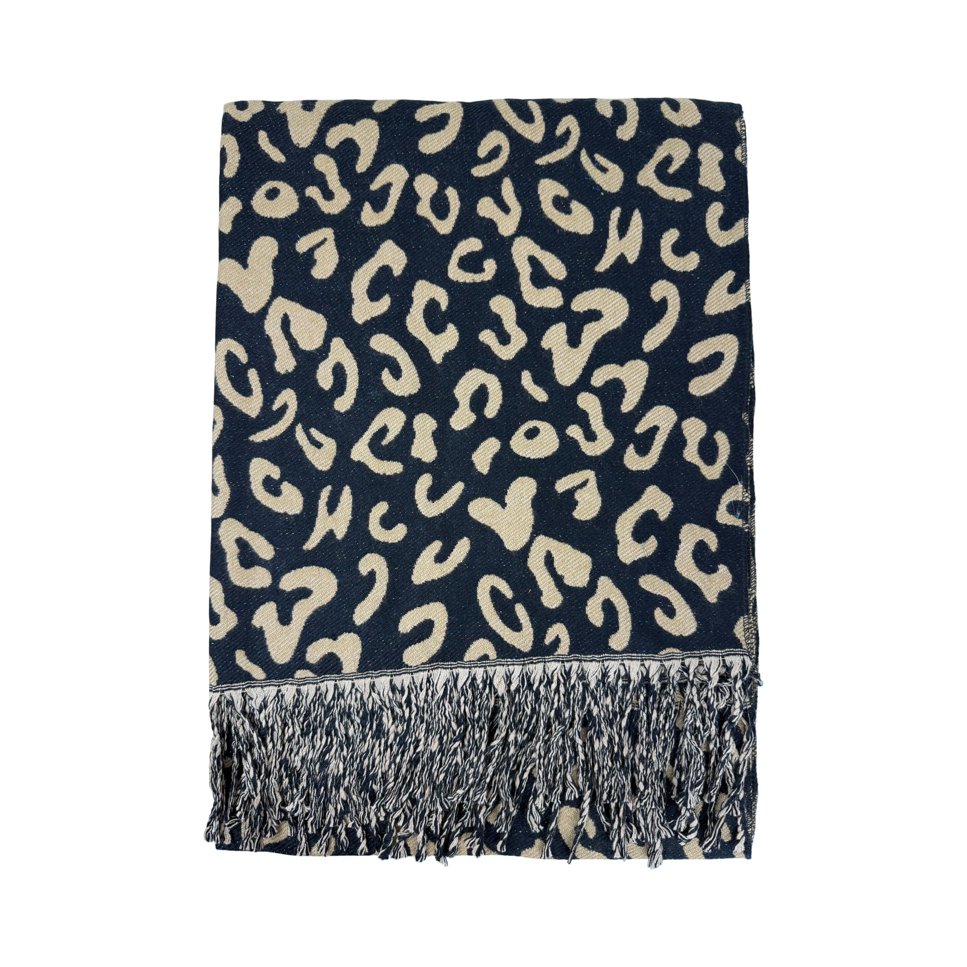 Duo Leopard Tørklæde | MAS SELECTION