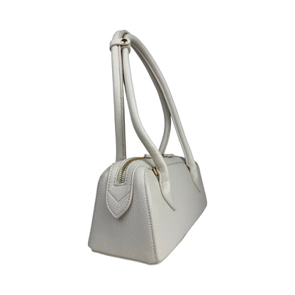 Olivia Skuldertaske i Creme