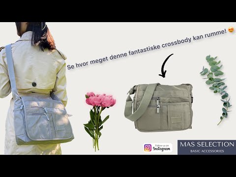 MS funktionel crossbody taske