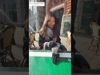 3 i 1 Handsker Sort og Hvid