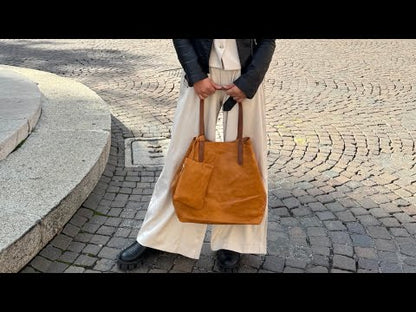 Veronica 3 i 1 Shopper Brun